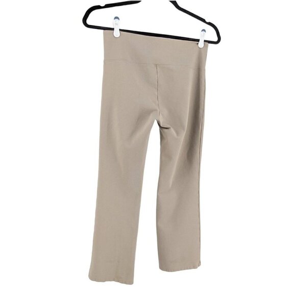 Soft Surroundings Pants Slimming Pull On Womens Medium Dress Beige Ponte - Picture 2 of 8